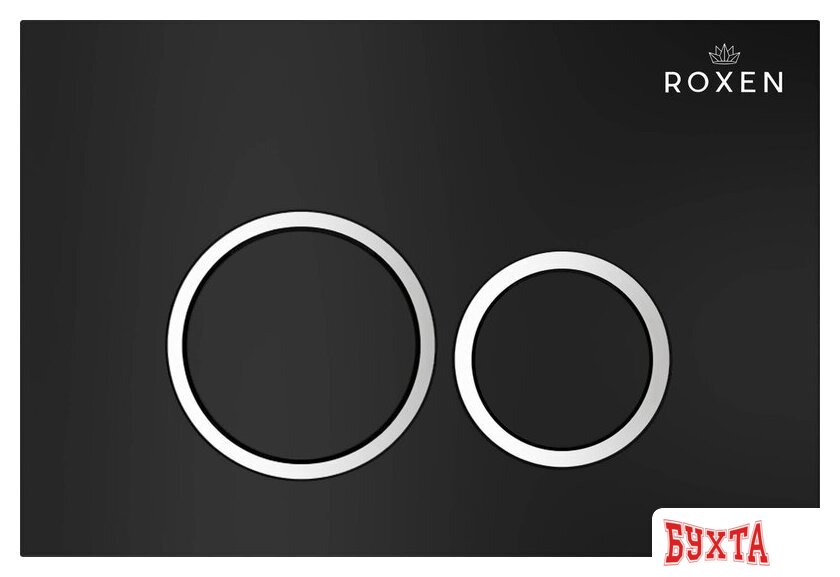 Унитаз подвесной Roxen Vine Tornado в комплекте с инсталляцией StounFix Dual Fresh 6 в 1 979008 (кнопка: черный матовый) 2