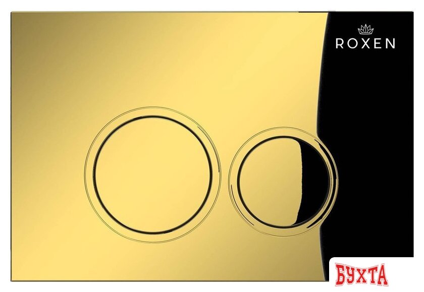 Унитаз подвесной Roxen Vine Tornado в комплекте с инсталляцией StounFix Dual Fresh 6 в 1 979013 (кнопка: золото глянцевое) 2