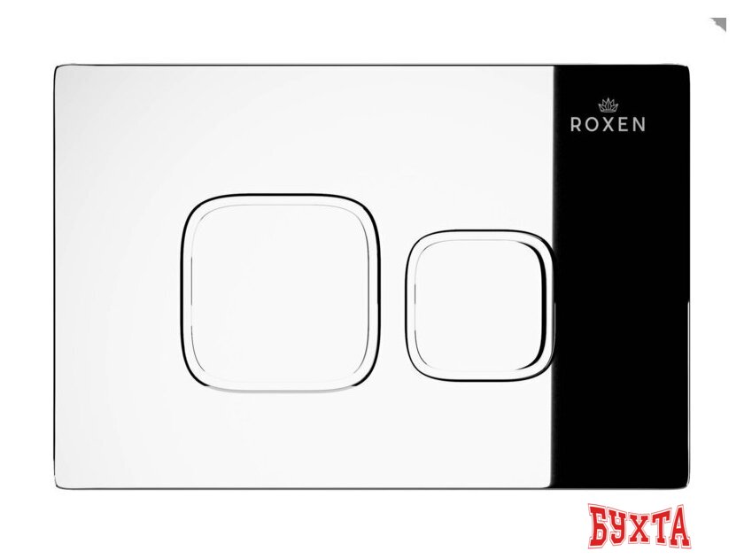 Унитаз подвесной Roxen Vine Tornado в комплекте с инсталляцией StounFix Dual Fresh 6 в 1 979016 (кнопка: хром глянцевый) 2