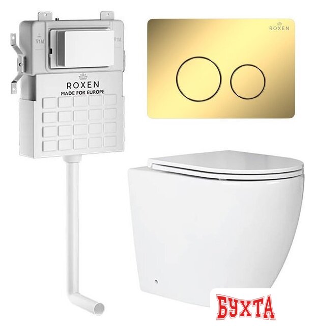 Унитаз приставной Roxen Attach 868666