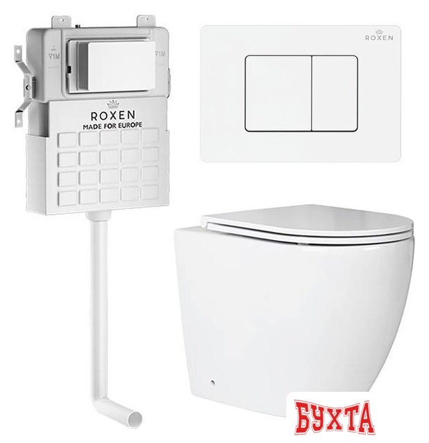 Унитаз приставной Roxen Attach 868669