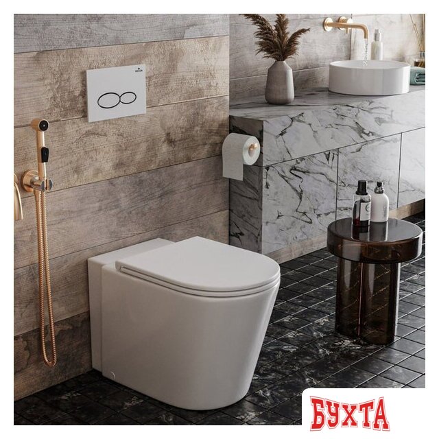 Унитаз приставной Roxen Antares 650185-01 Rimless Soft Close