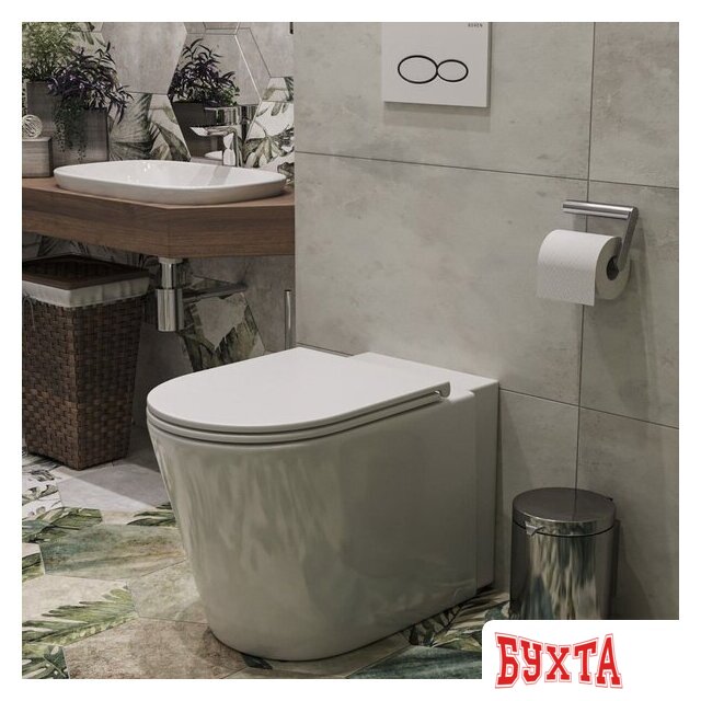 Унитаз приставной Roxen Antares 650185-01 Rimless Soft Close 3