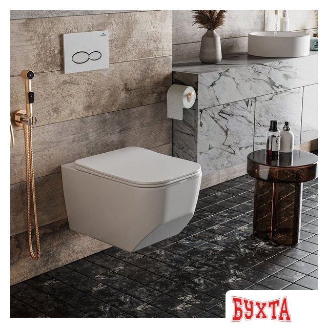 Унитаз подвесной Roxen Boro 530145-01 Rimless Soft Close