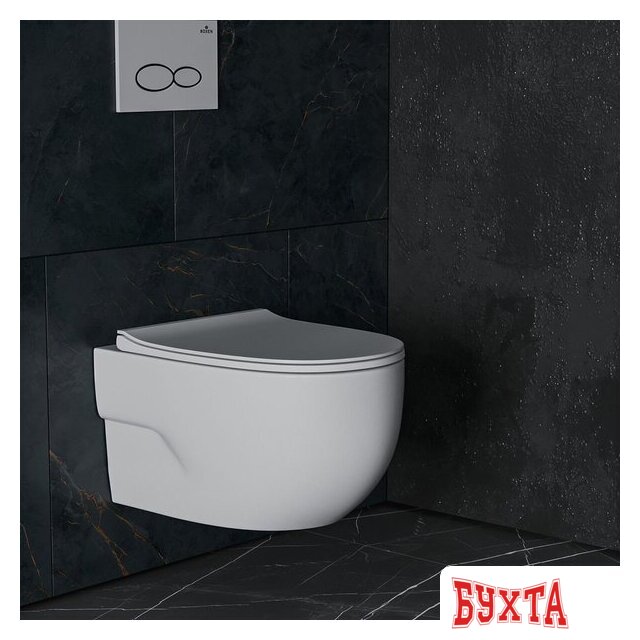 Унитаз подвесной Roxen Porto 530155-01 Rimless Soft Close 4