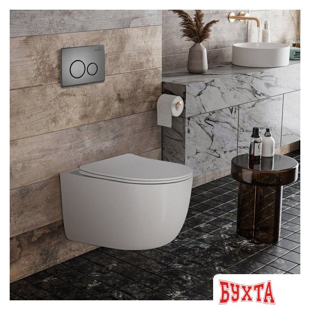 Унитаз подвесной Roxen Vortex 530160-01 Rimless Soft Close 2