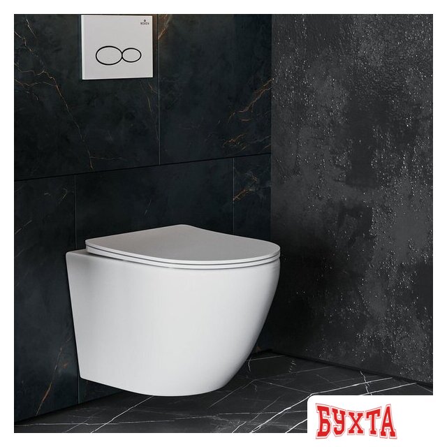 Унитаз подвесной Roxen Antares 530185-01 Rimless Soft Close 4