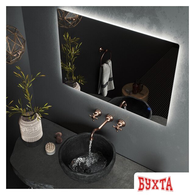 Мебель для ванных комнат Roxen Зеркало Pure Long 510175-100 100х70 3