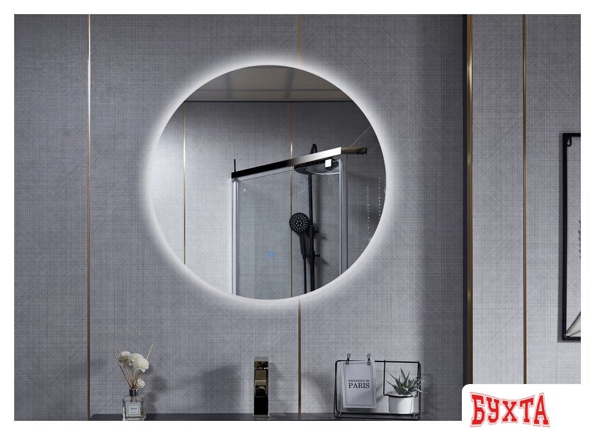 Мебель для ванных комнат Roxen Зеркало Brimen 510195-80 80х80 4