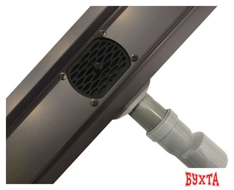 Трап/канал Roxen Supra GunMetal 91050-80GM 2