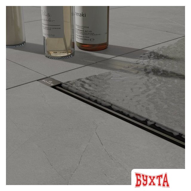 Трап/канал Roxen Slim GunMetal 91060-90GM 2