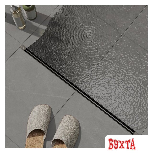 Трап/канал Roxen Slim GunMetal 91060-120GM 3