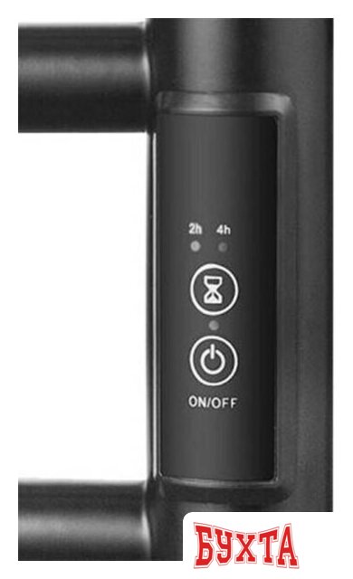 Полотенцесушитель Roxen Caspia BK-109W-6T 11070-5365B (черный) 2