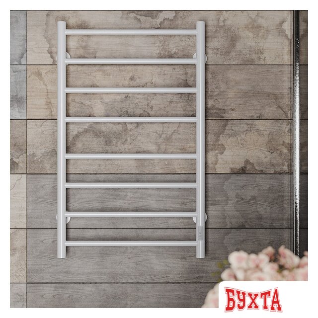 Полотенцесушитель Roxen Caspia BK-109W-8T 11070-5385W (белый) 4