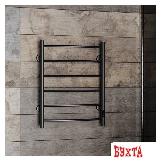 Полотенцесушитель Roxen Santi BK-109AW-6T 11030-5365B (черный) 2