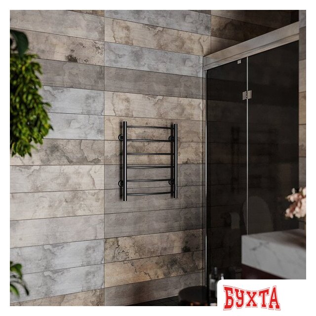 Полотенцесушитель Roxen Santi BK-109AW-6T 11030-5365B (черный) 3