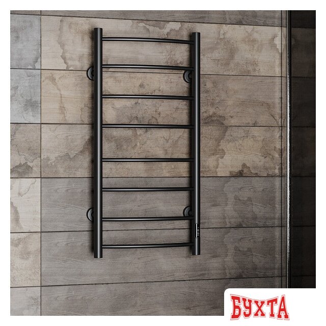 Полотенцесушитель Roxen Santi BK-109AW-8T 11030-4385B (черный) 3