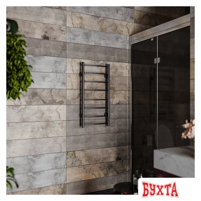 Полотенцесушитель Roxen Santi BK-109AW-8T 11030-4385B (черный) 5