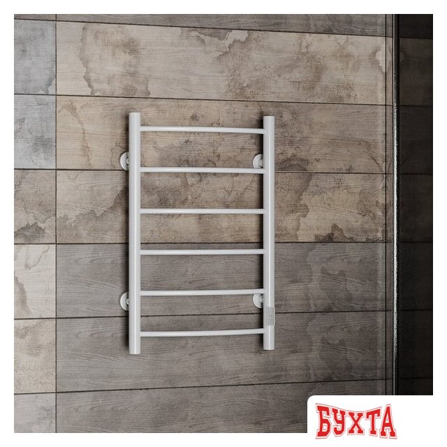 Полотенцесушитель Roxen Santi BK-109AW-6T 11030-4365W (белый) 4