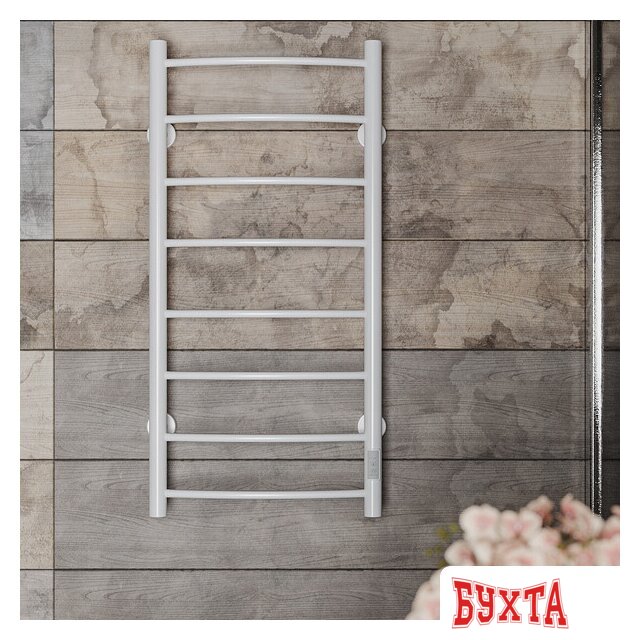 Полотенцесушитель Roxen Santi BK-109AW-8T 11030-4385W (белый) 4