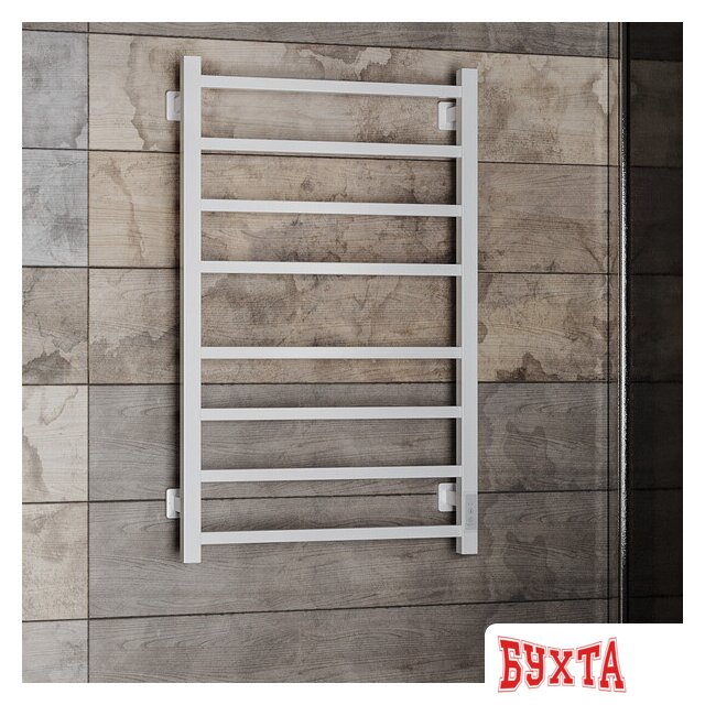 Полотенцесушитель Roxen Square BK-109SW-8T 11050-5385W (белый) 3