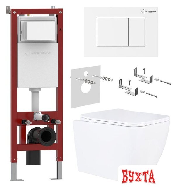 Унитаз подвесной Asten Readle Zentralmodul AR0601-135W