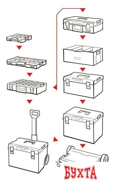 Роллер Qbrick System One Transport Platform 5