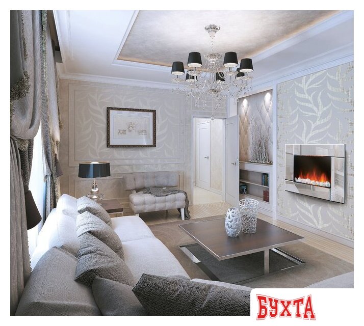 Электрокамин Electrolux EFP/W-2000S (зеркальный) 2