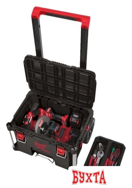 Тележка Milwaukee PackOut Rolling Trolley Toolbox 4
