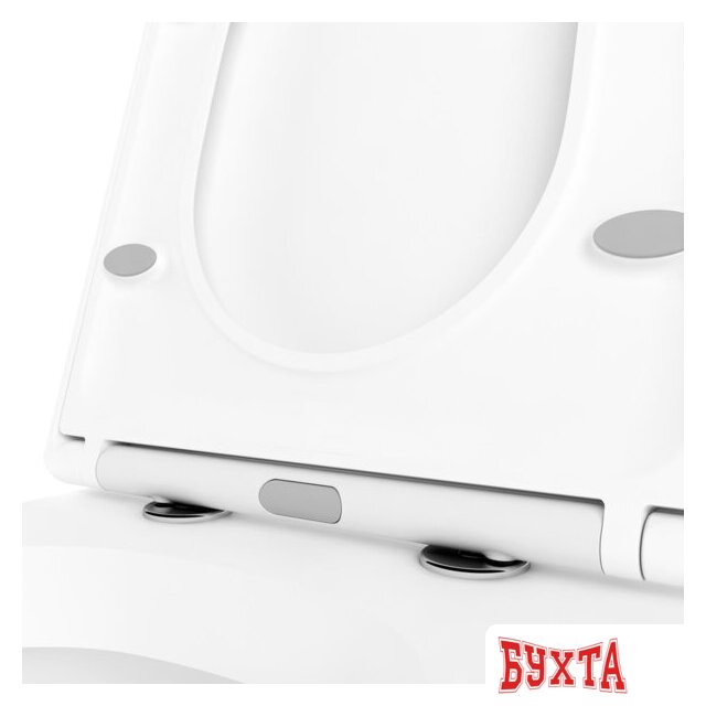 Унитаз приставной Lavinia Boho Relfix One 5 в 1 87060220 (черный пластик) 5