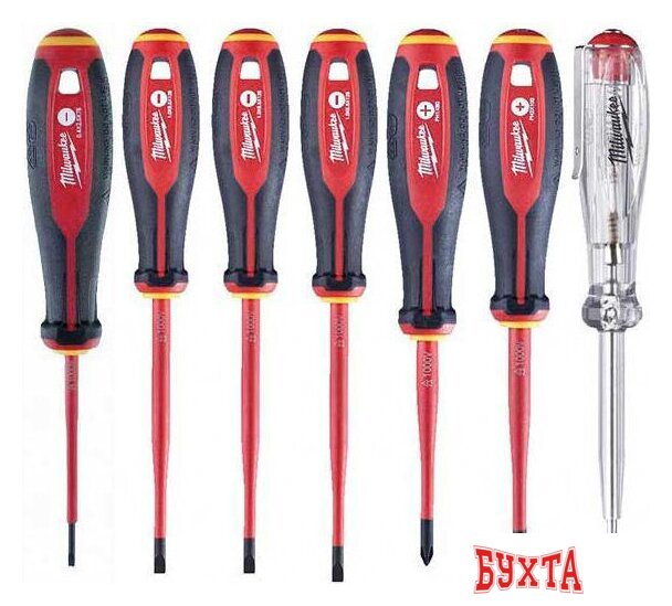 Набор отверток Milwaukee 4932478739 (7 предметов)