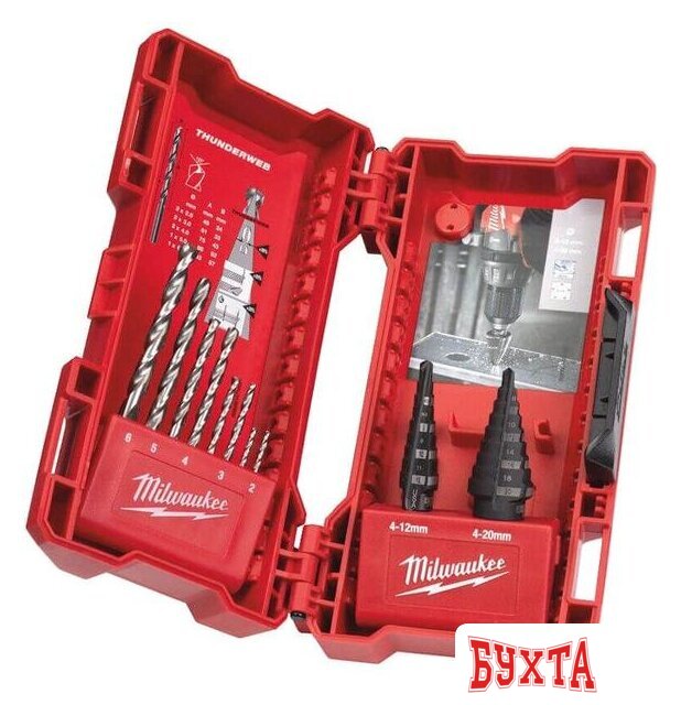 Набор сверл Milwaukee 48899350 (10 предметов) 2