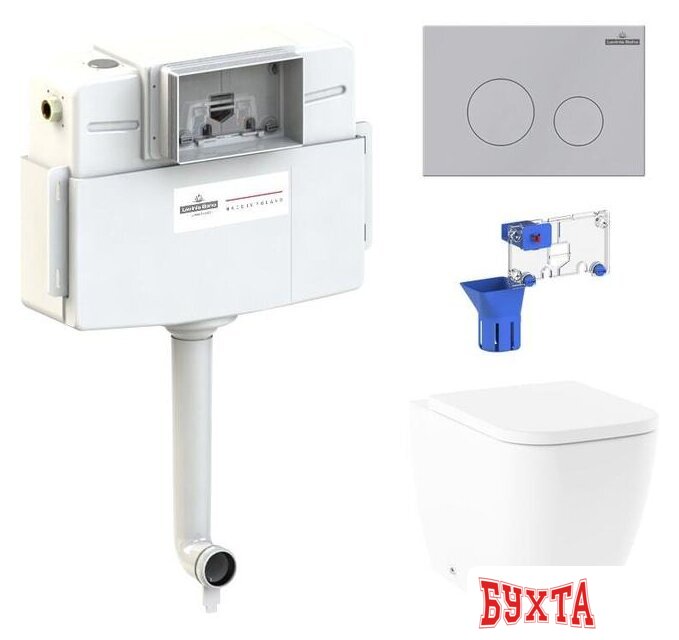 Унитаз приставной Lavinia Boho Relfix One 5 в 1 87060223 (матовый пластик) 1