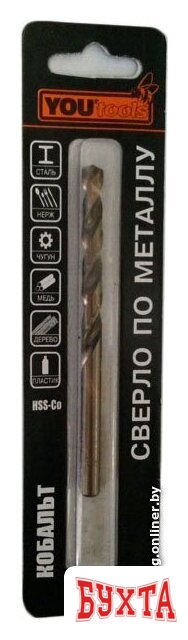 Сверло Yourtools HSS-Co 12x101x151 мм
