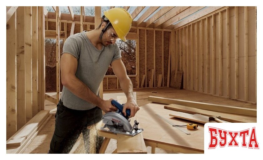 Дисковая (циркулярная) пила Bosch GKS 140 Professional 06016B3020 4