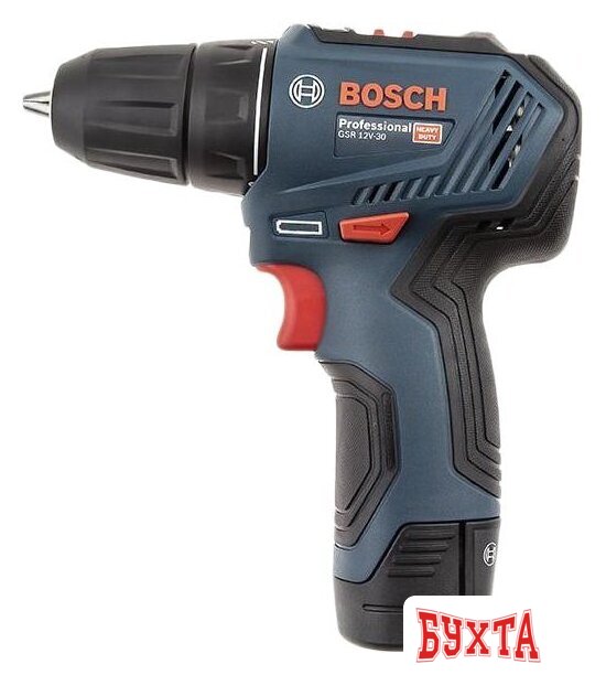 Дрель-шуруповерт Bosch GSR 12V-30 Professional 06019G9000 (с 2-мя АКБ, кейс) 3