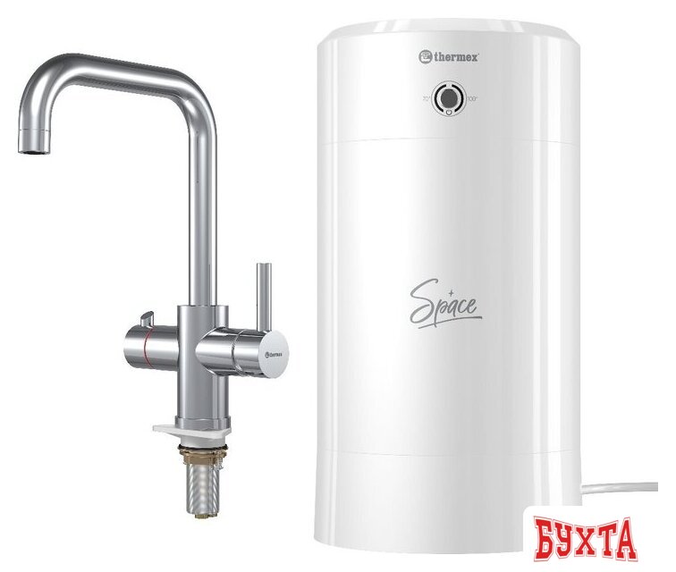 Проточный электрический водонагреватель-кран Thermex Space 8