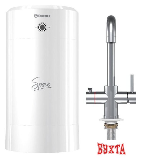 Проточный электрический водонагреватель-кран Thermex Space 8 2