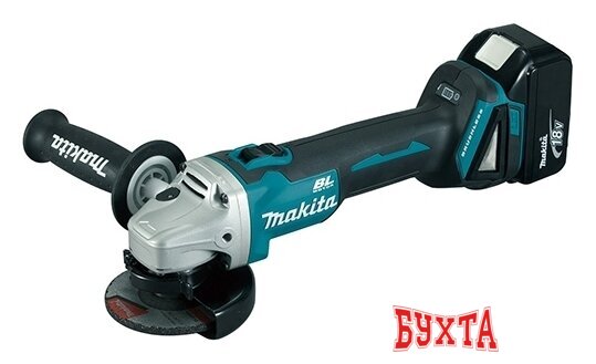 Угловая шлифмашина Makita DGA504RF (с 1-м АКБ, кейс)