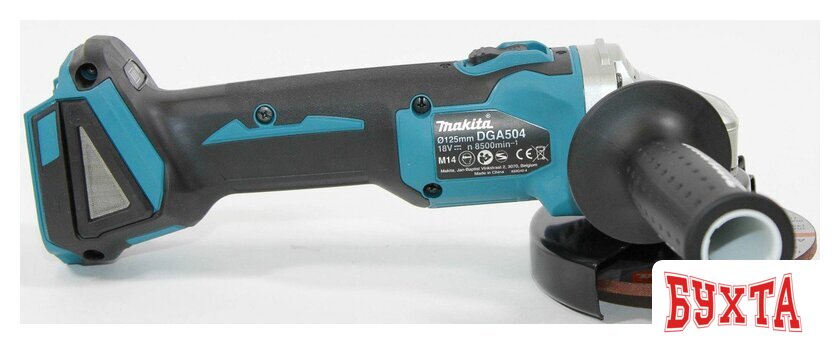 Угловая шлифмашина Makita DGA504Z (без АКБ) 3