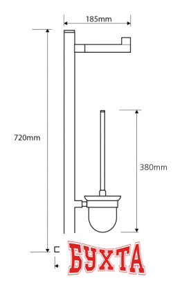 Набор для туалета Bemeta Omega 104836012 2