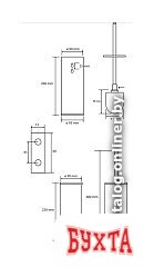 Ершик для унитаза Bemeta Brilo 161313060 2