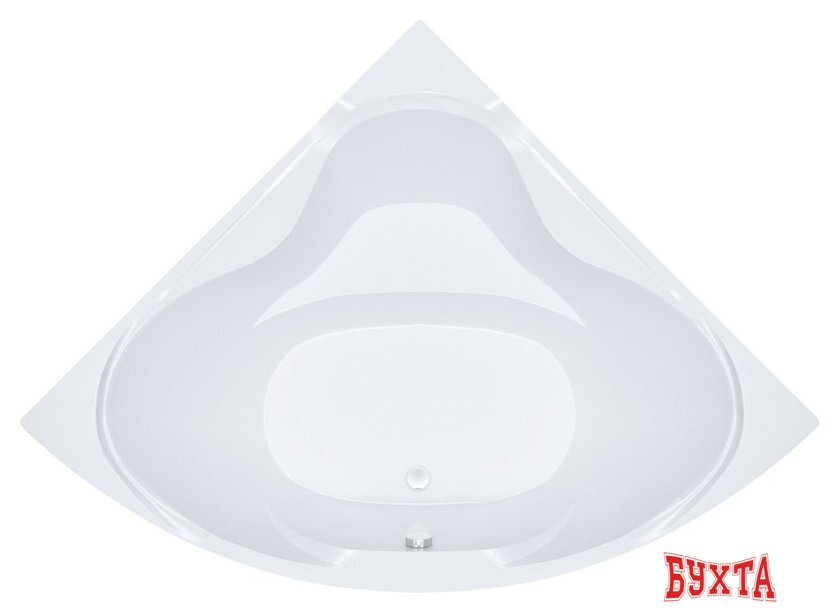 Ванна Triton Троя 150x150 (с каркасом, экраном и сифоном)