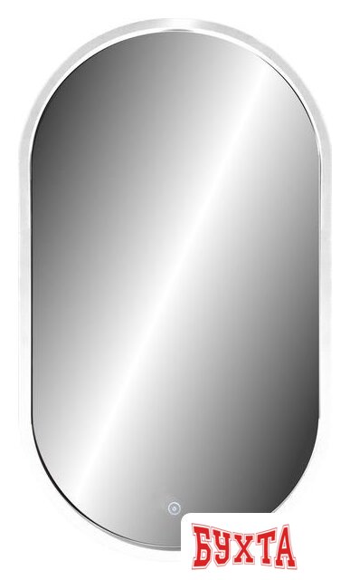 Мебель для ванных комнат Континент Зеркало Prime Black Led 45x80 4