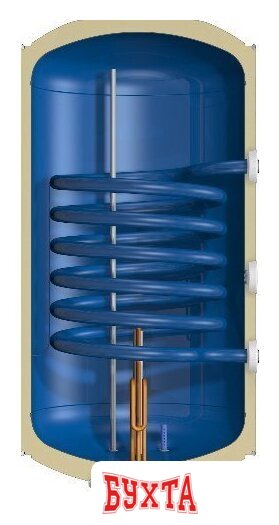 Накопительный электрический водонагреватель Thermex ER 150 V (combi L) 2