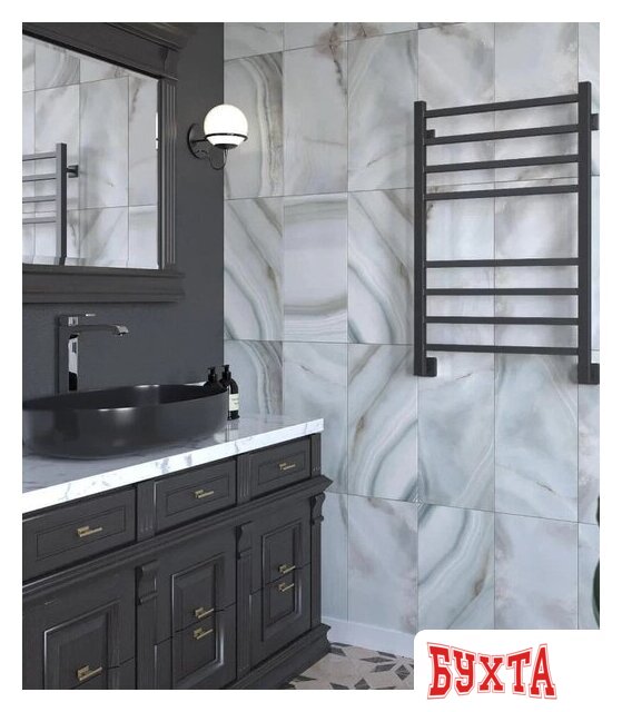 Полотенцесушитель Stinox Quatro 50x80 qu80 Ral 9005