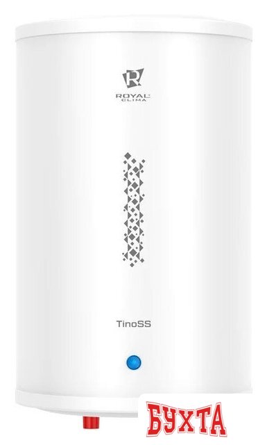Накопительный электрический водонагреватель над мойкой Royal Clima TinoSS RWH-TS15-RS
