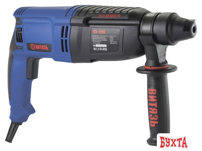 Перфоратор Витязь ПЭ-1100 18014001 4