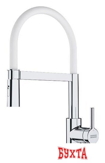 Смеситель Franke Lina Semi-pro 115.0626.088 (хром/белый)