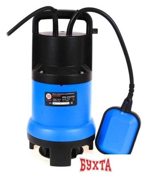 Дренажный насос Калибр НПЦ-550/35П 2